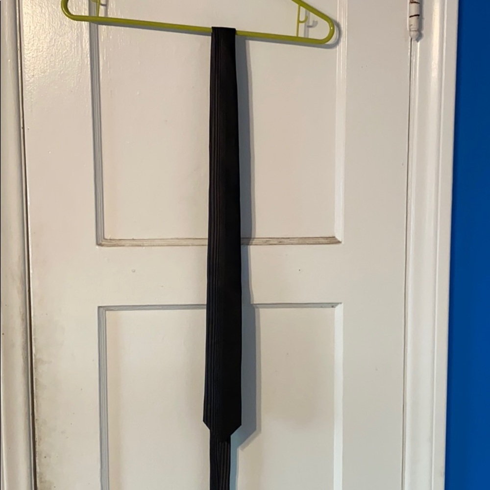 JF Black Striped Tie